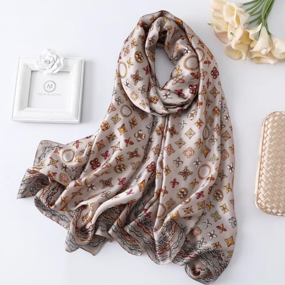 Silk scarf